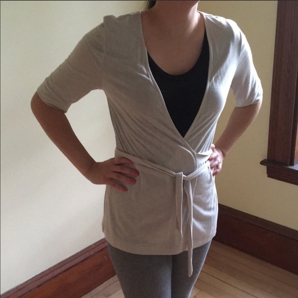NWOT Banana Republic Wrap Top Small